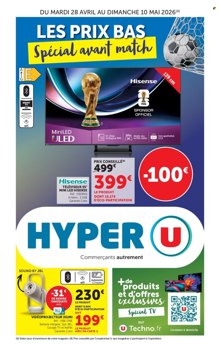 Catalogue HYPER U - 28/04/2026 - 10/05/2026. Page 1