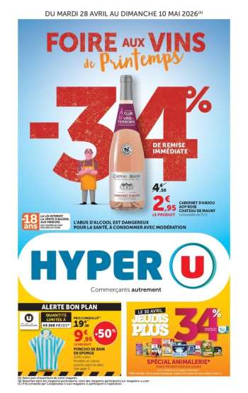 Catalogue HYPER U - 28/04/2026 - 10/05/2026.