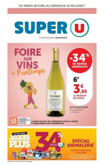 Catalogue SUPER U - 28/04/2026 - 10/05/2026.