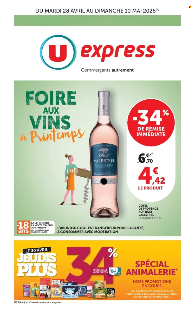 Catalogue U express - 28/04/2026 - 10/05/2026. Page 1