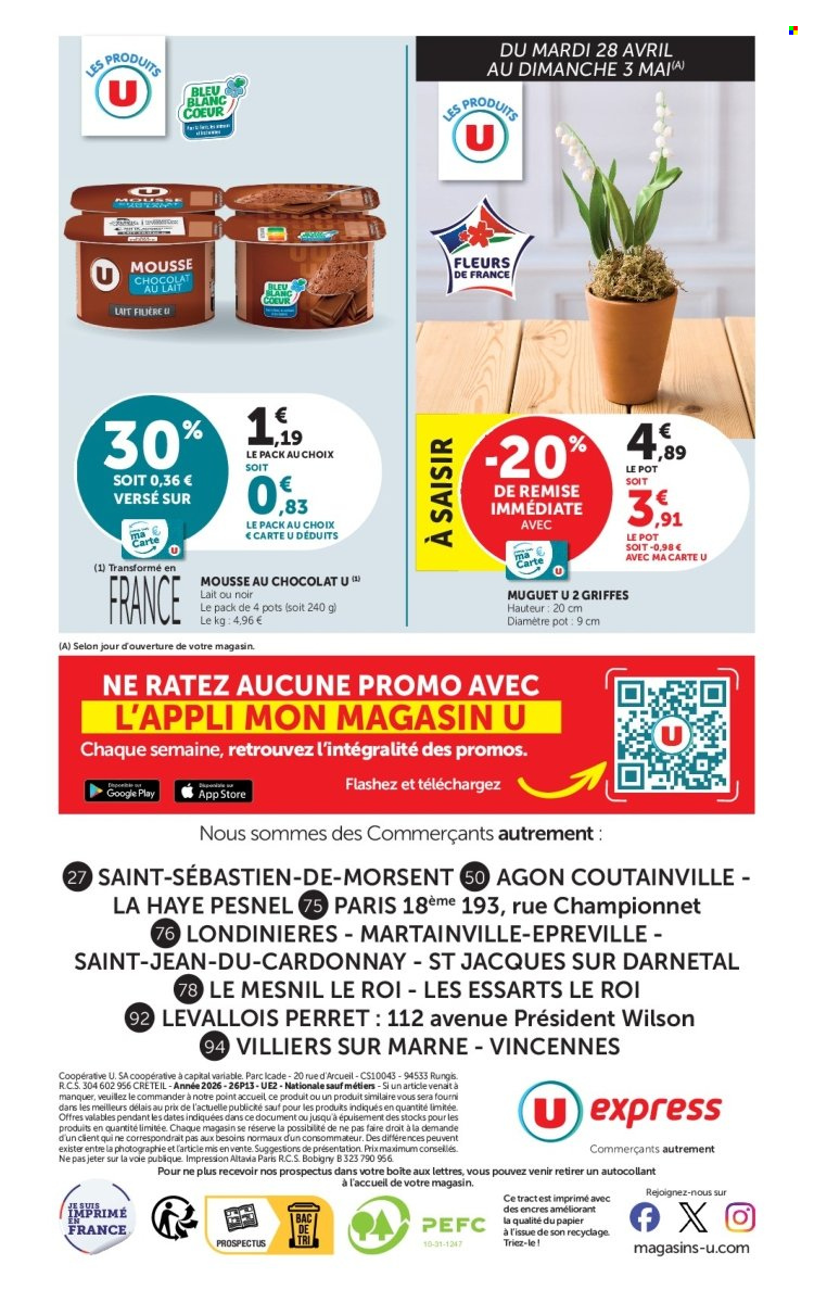 Catalogue U express - 28/04/2026 - 10/05/2026. Page 20