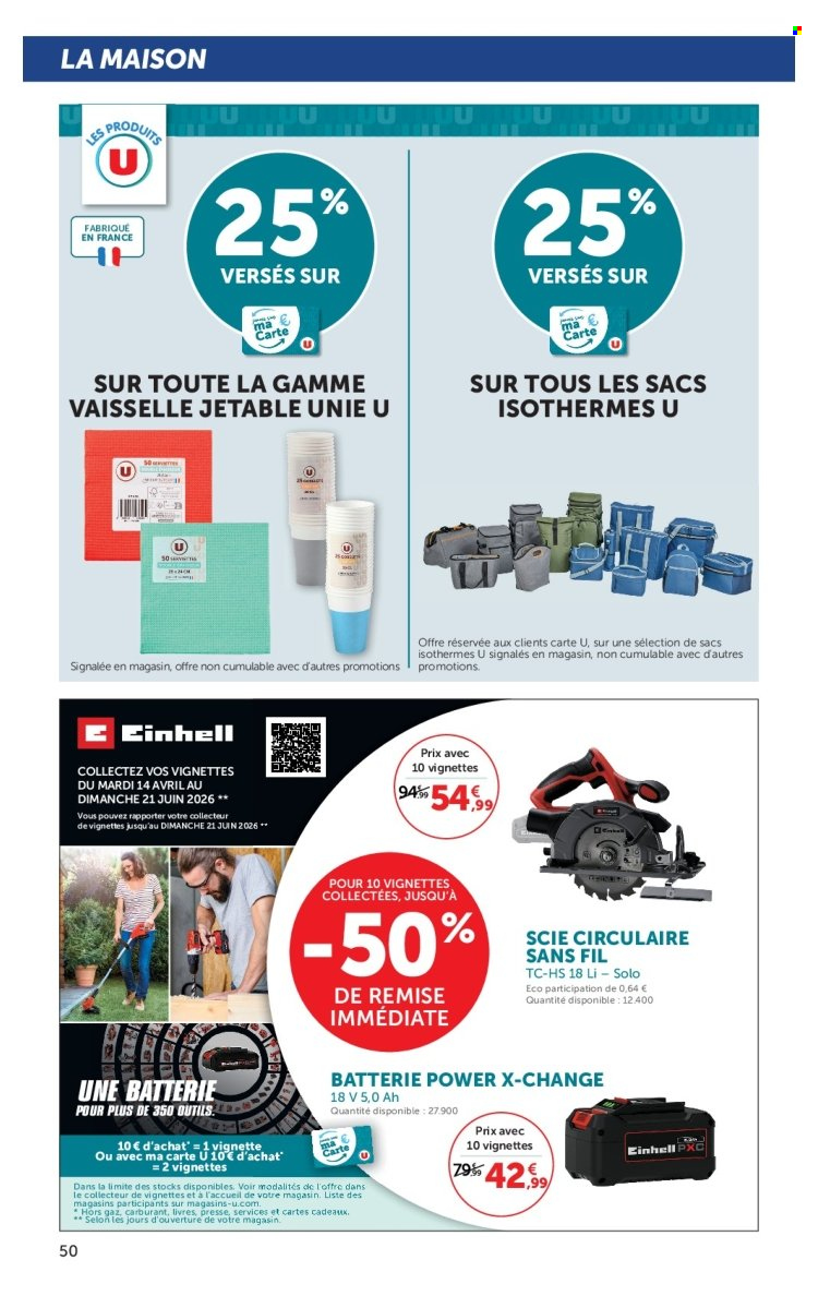 Catalogue SUPER U - 28/04/2026 - 10/05/2026. Page 50