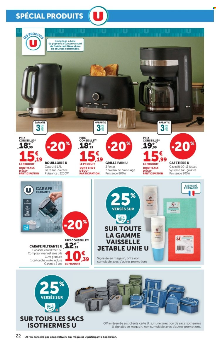 Catalogue SUPER U - 28/04/2026 - 10/05/2026. Page 22