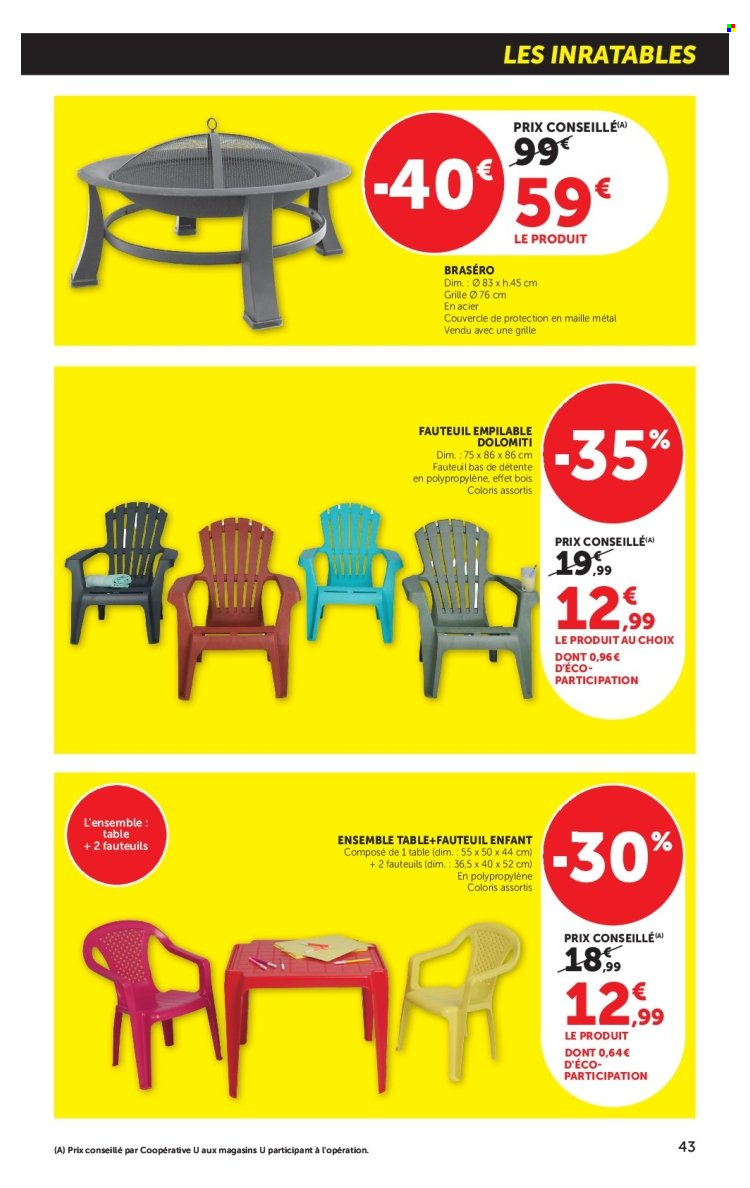 Catalogue SUPER U - 28/04/2026 - 10/05/2026. Page 43