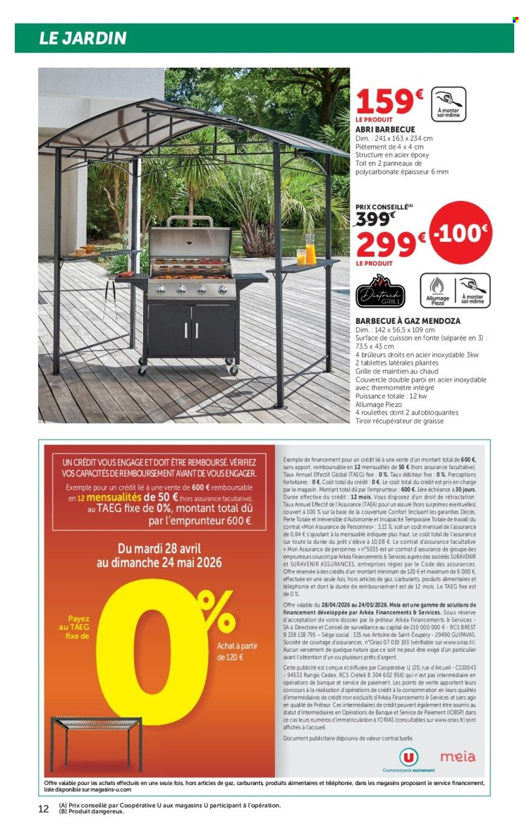 Catalogue SUPER U - 28/04/2026 - 24/05/2026. Page 12