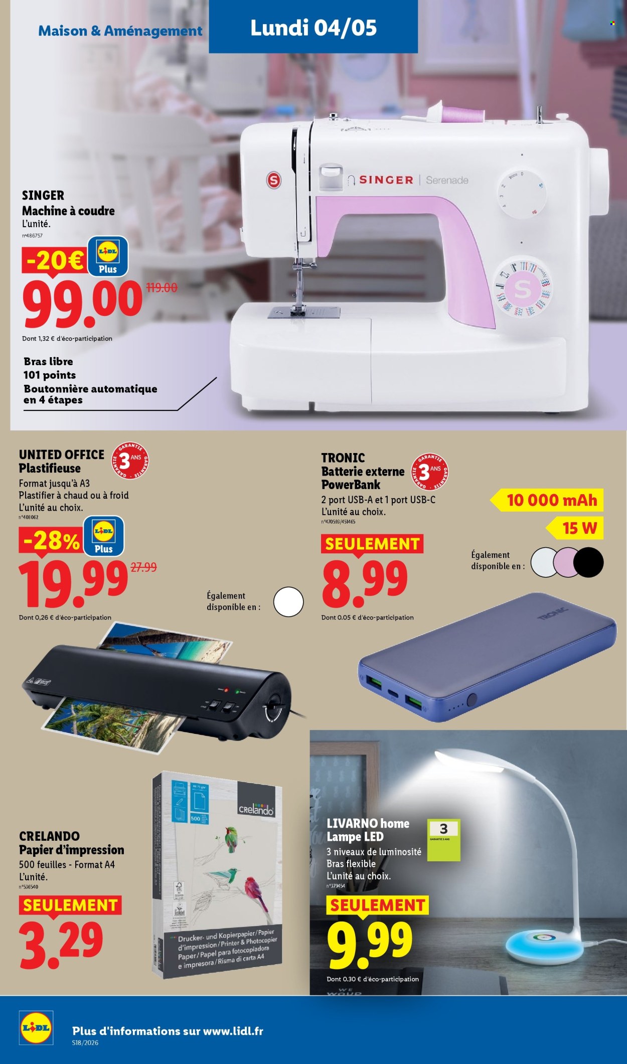 Catalogue Lidl - 30/04/2026 - 06/05/2026. Page 58