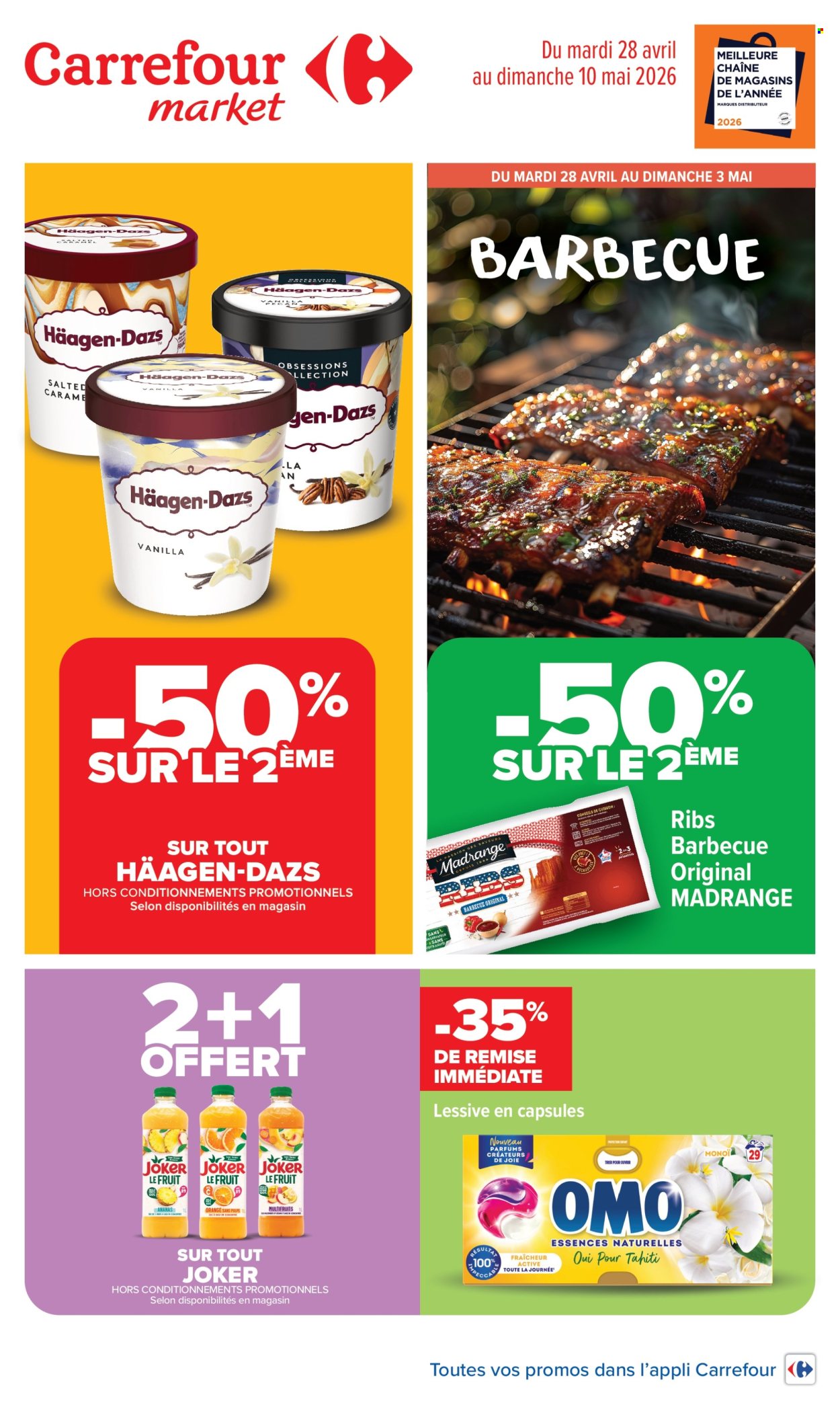 Catalogue Carrefour Market - 28/04/2026 - 10/05/2026. Page 1