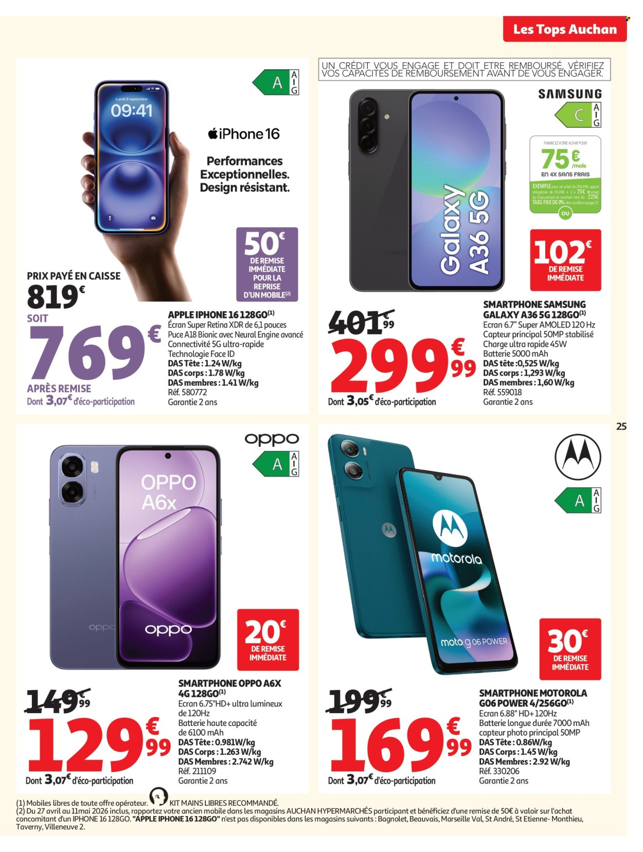 Catalogue Auchan - 28/04/2026 - 10/05/2026. Page 25