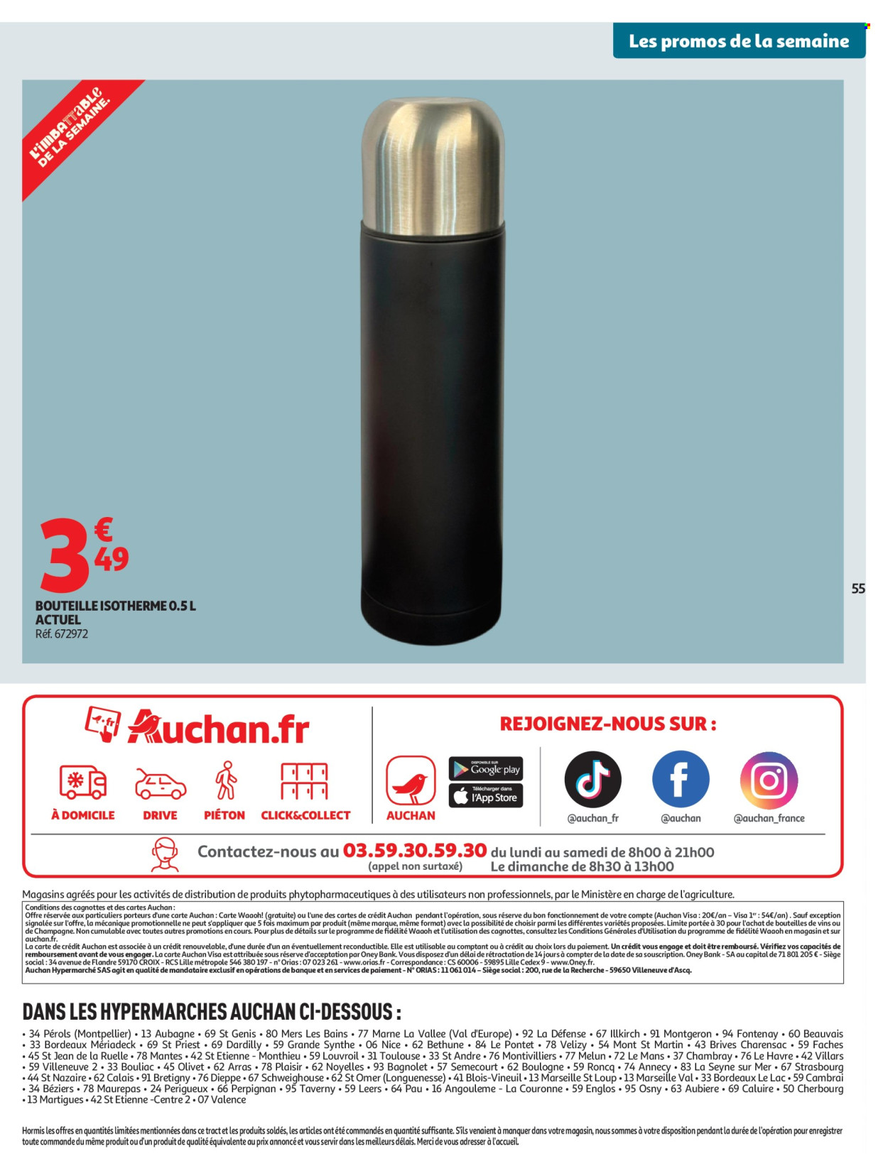 Catalogue Auchan - 28/04/2026 - 10/05/2026. Page 55