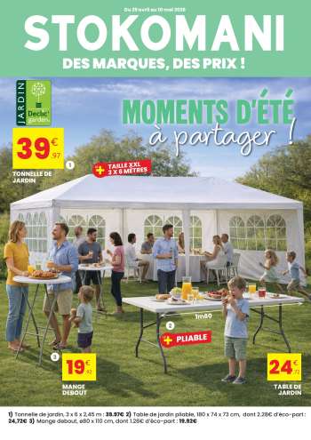 Catalogue Stokomani - 29/04/2026 - 10/05/2026.