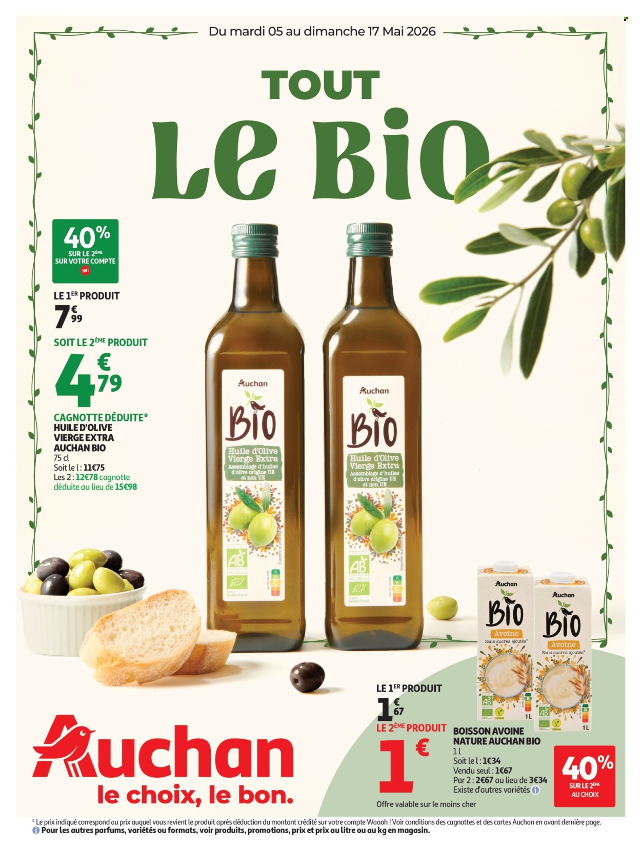 Catalogue Auchan - 05/05/2026 - 17/05/2026. Page 1