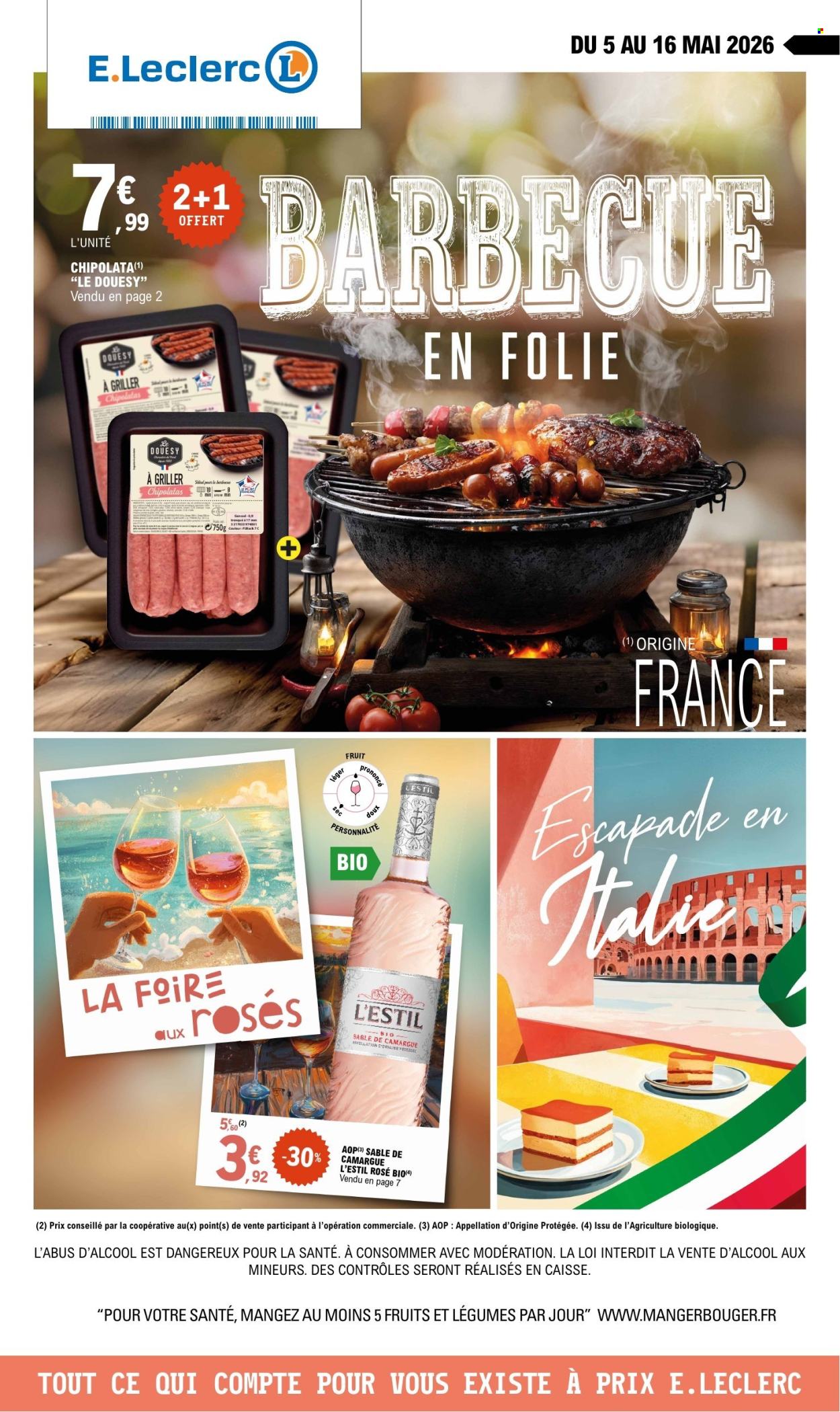 Catalogue E.Leclerc - 05/05/2026 - 16/05/2026. Page 1