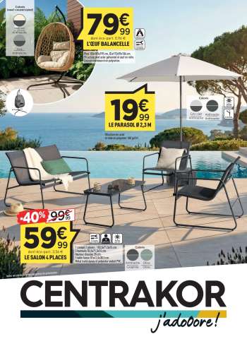 Catalogue Centrakor - 27/04/2026 - 10/05/2026.