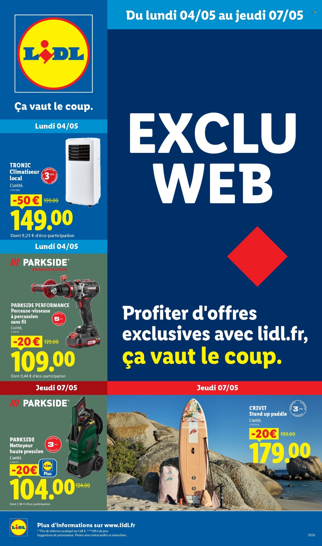 Catalogue Lidl - 04/05/2026 - 07/05/2026. Page 1