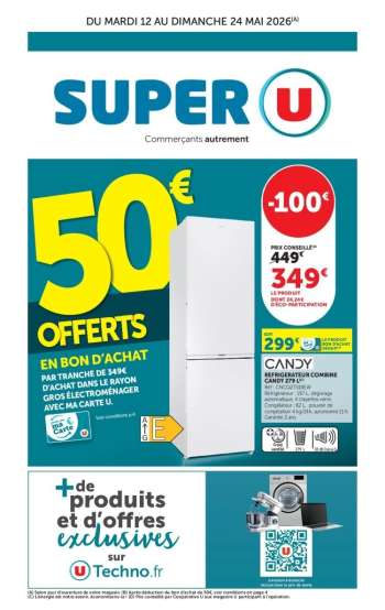 Catalogue SUPER U - 12/05/2026 - 24/05/2026.