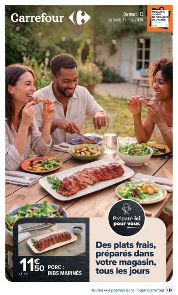 Catalogue Carrefour Hypermarchés - 12/05/2026 - 25/05/2026.