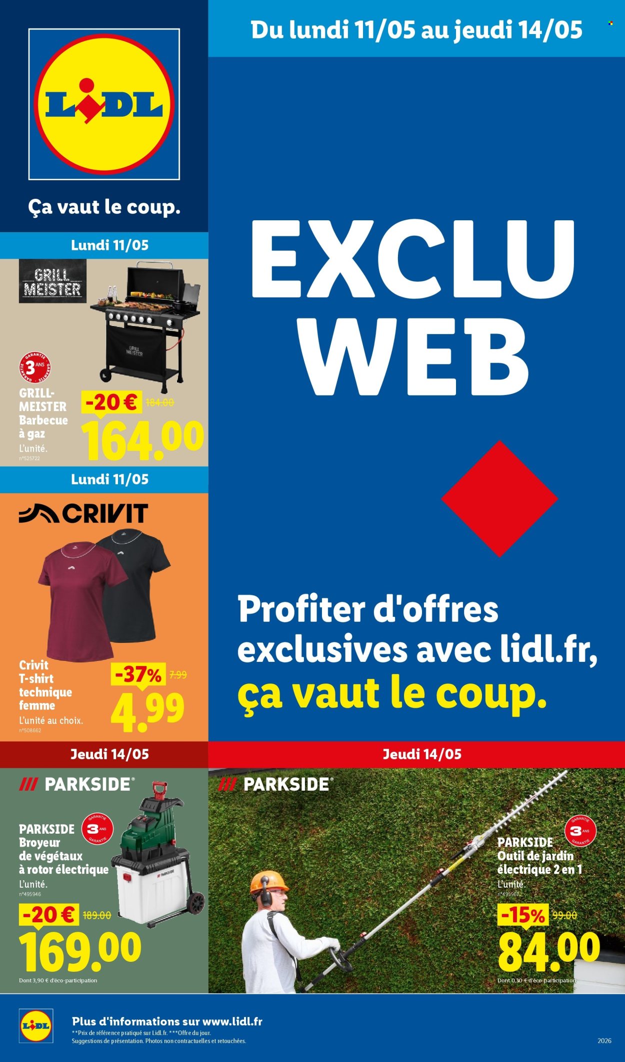 Catalogue Lidl - 11/05/2026 - 14/05/2026. Page 1