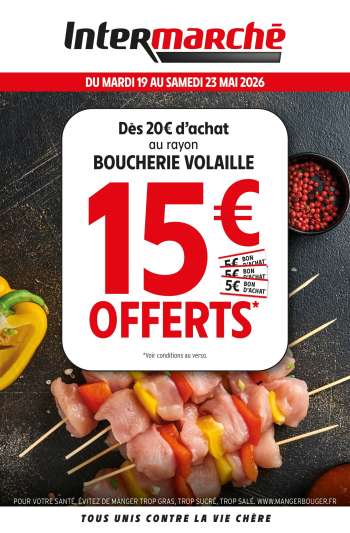 Catalogue Intermarché - 19/05/2026 - 23/05/2026.