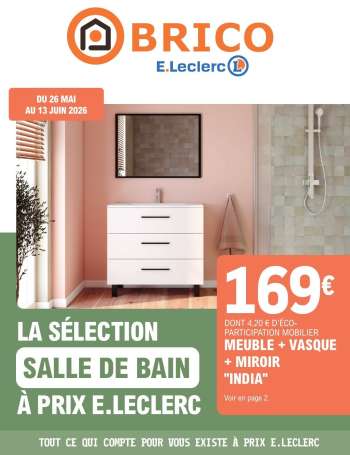 Catalogue E.Leclerc - 26/05/2026 - 13/06/2026.