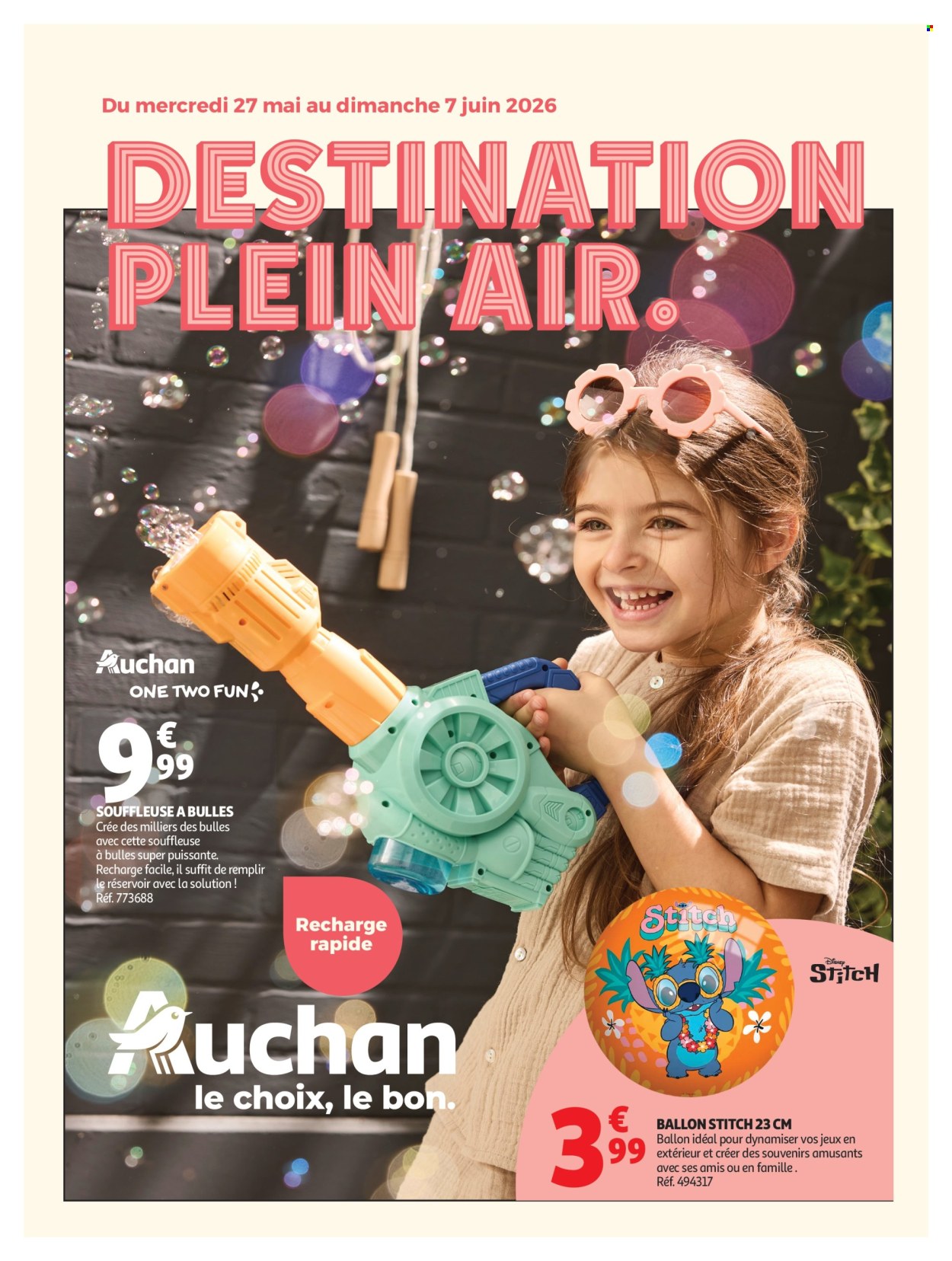 Catalogue Auchan - 27/05/2026 - 07/06/2026. Page 1