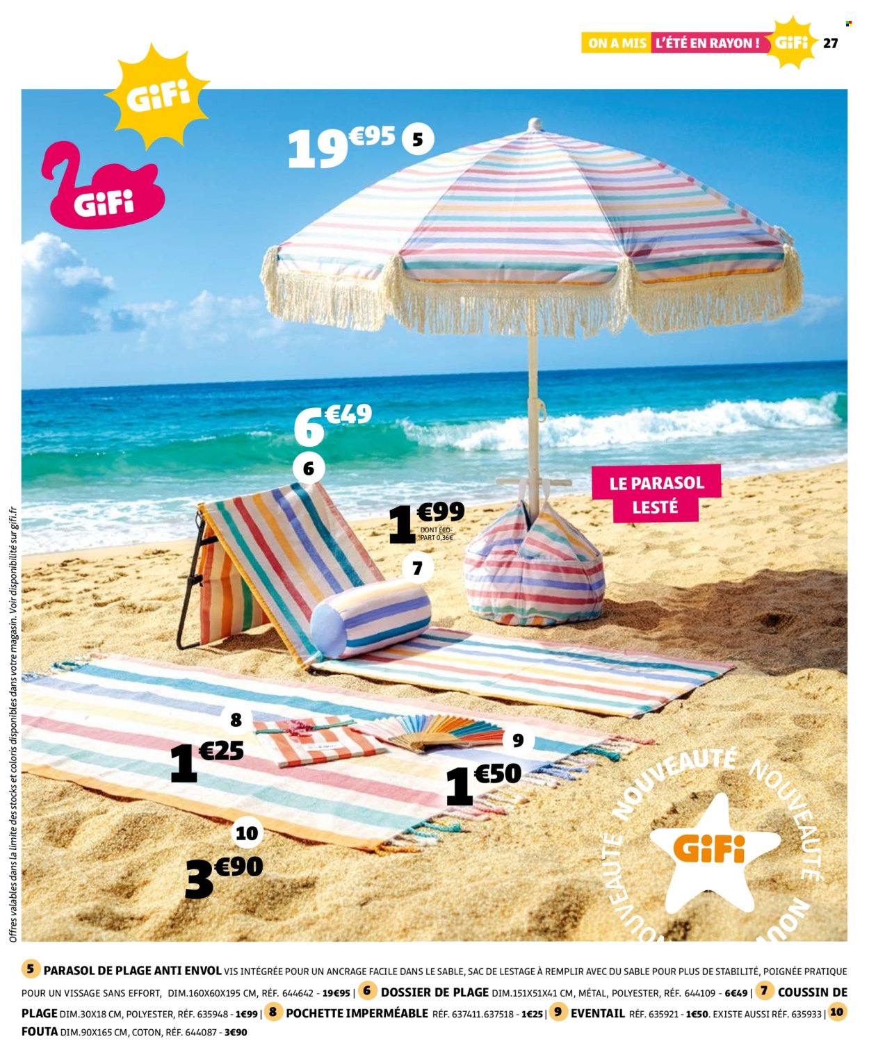 Catalogue GiFi - 26/05/2026 - 08/06/2026. Page 27