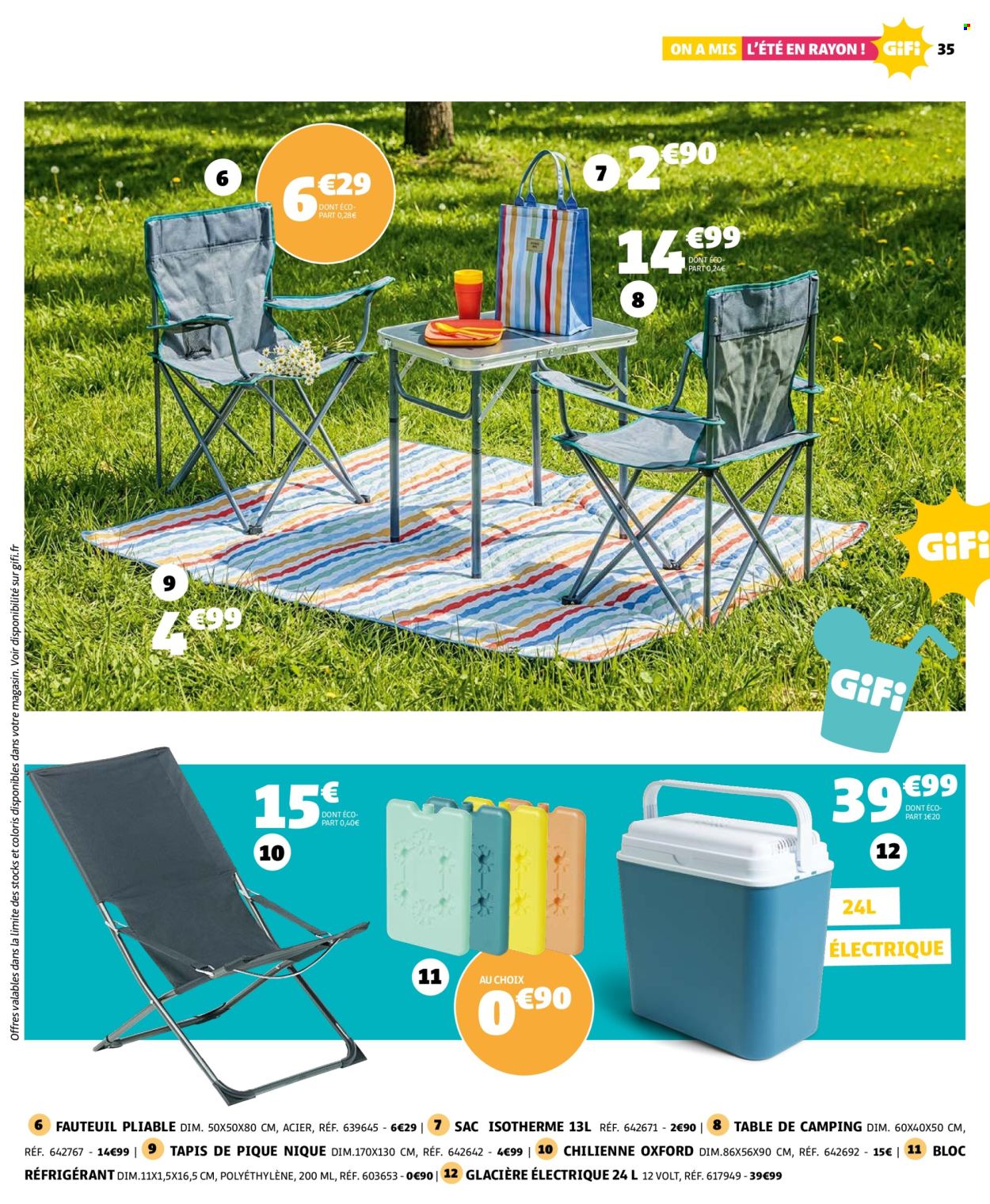 Catalogue GiFi - 26/05/2026 - 08/06/2026. Page 35
