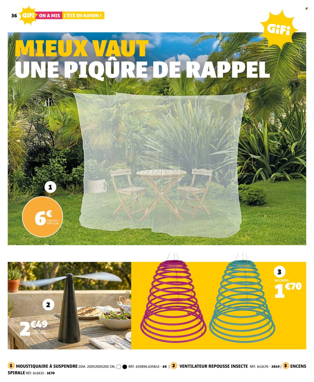 Catalogue GiFi - 26/05/2026 - 08/06/2026. Page 36