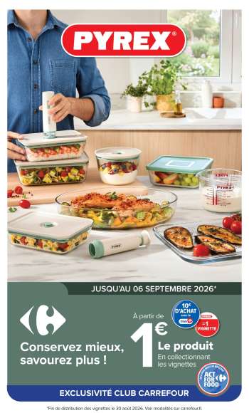 Catalogue Carrefour - 26/05/2026 - 06/09/2026.