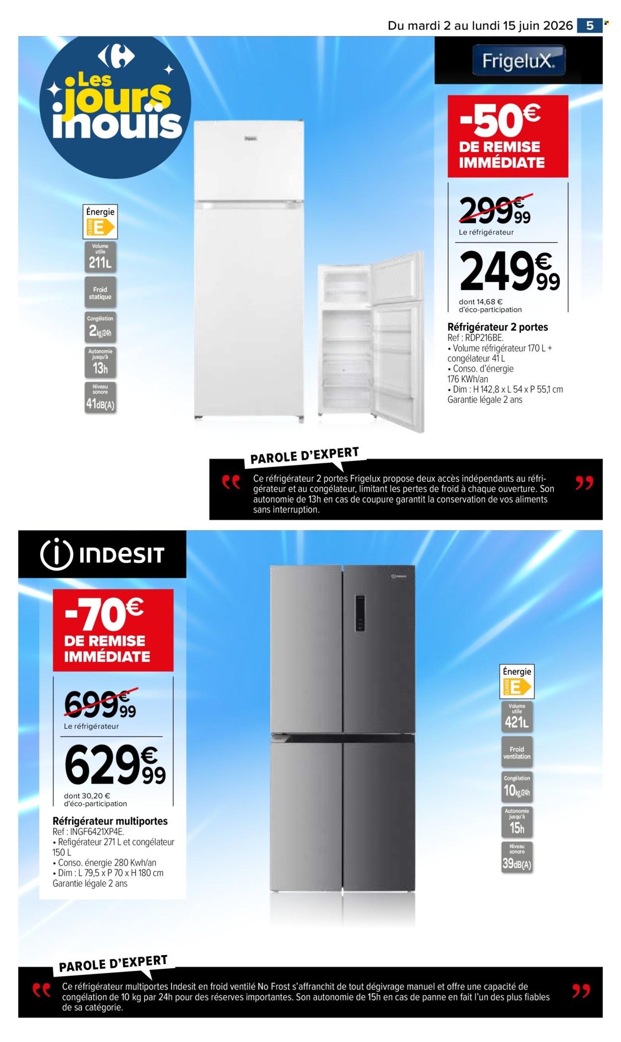 Catalogue Carrefour Hypermarchés - 02/06/2026 - 15/06/2026. Page 5