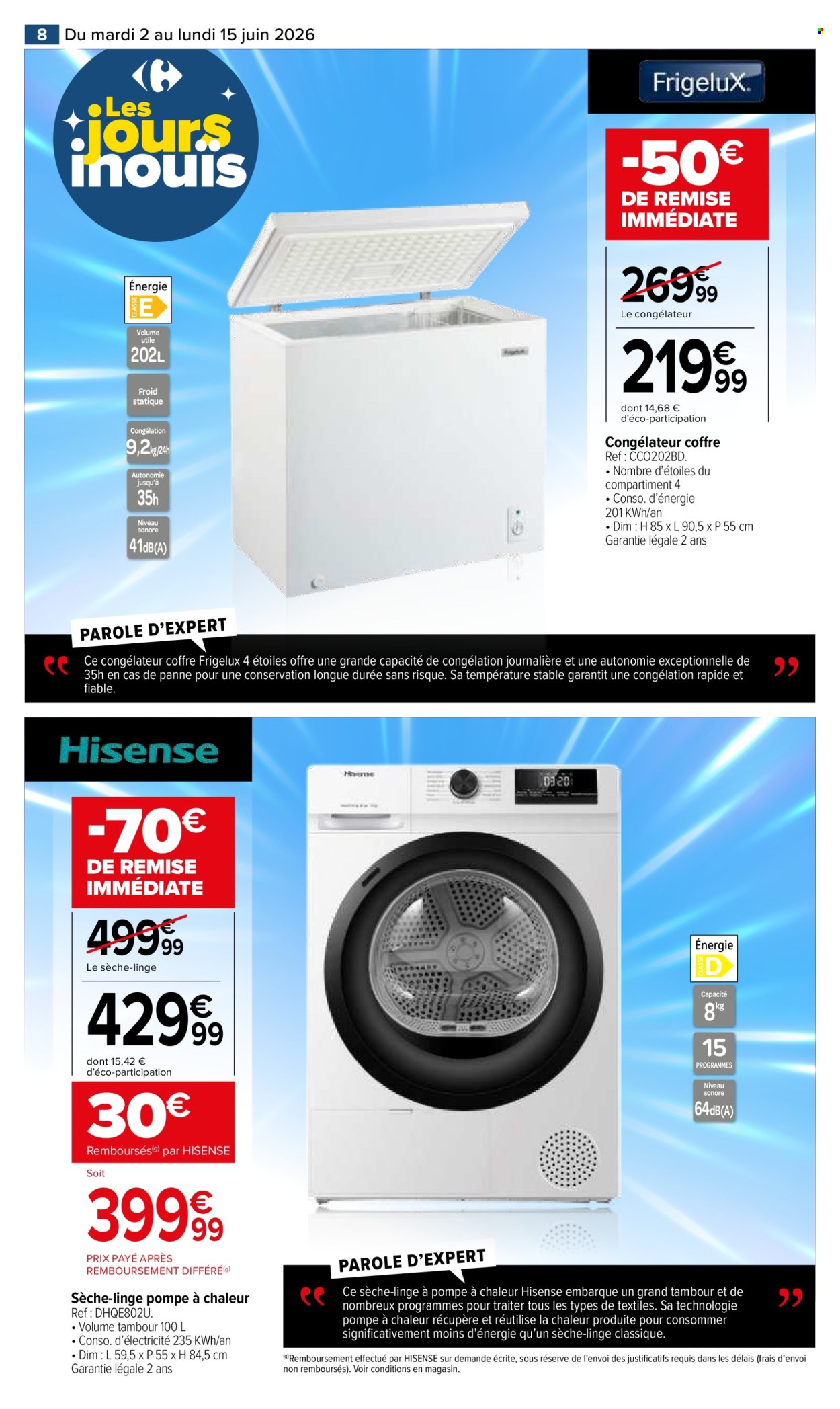 Catalogue Carrefour Hypermarchés - 02/06/2026 - 15/06/2026. Page 8