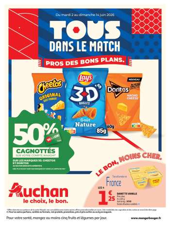 Catalogue Auchan - 02/06/2026 - 14/06/2026.