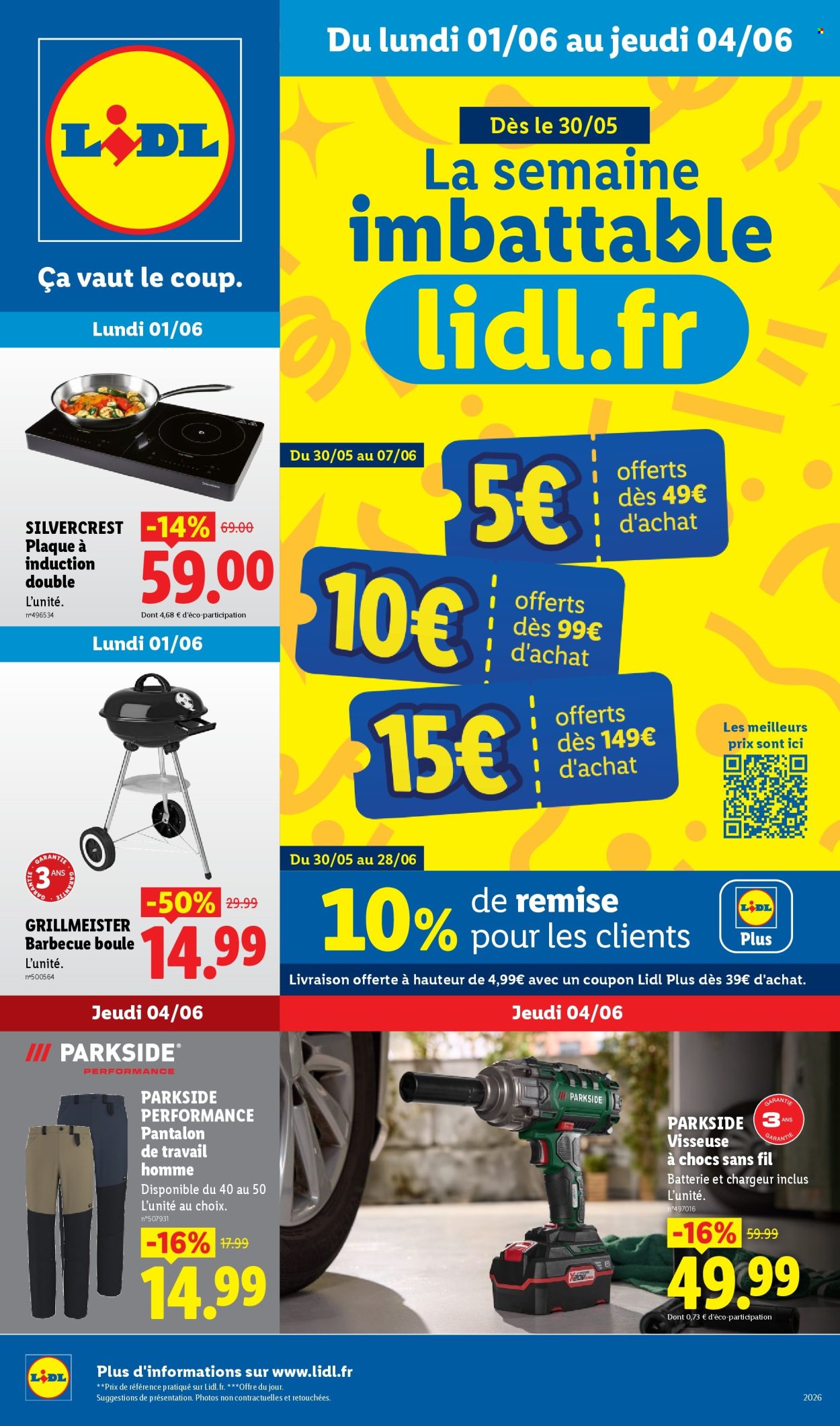 Catalogue Lidl - 01/06/2026 - 04/06/2026. Page 1