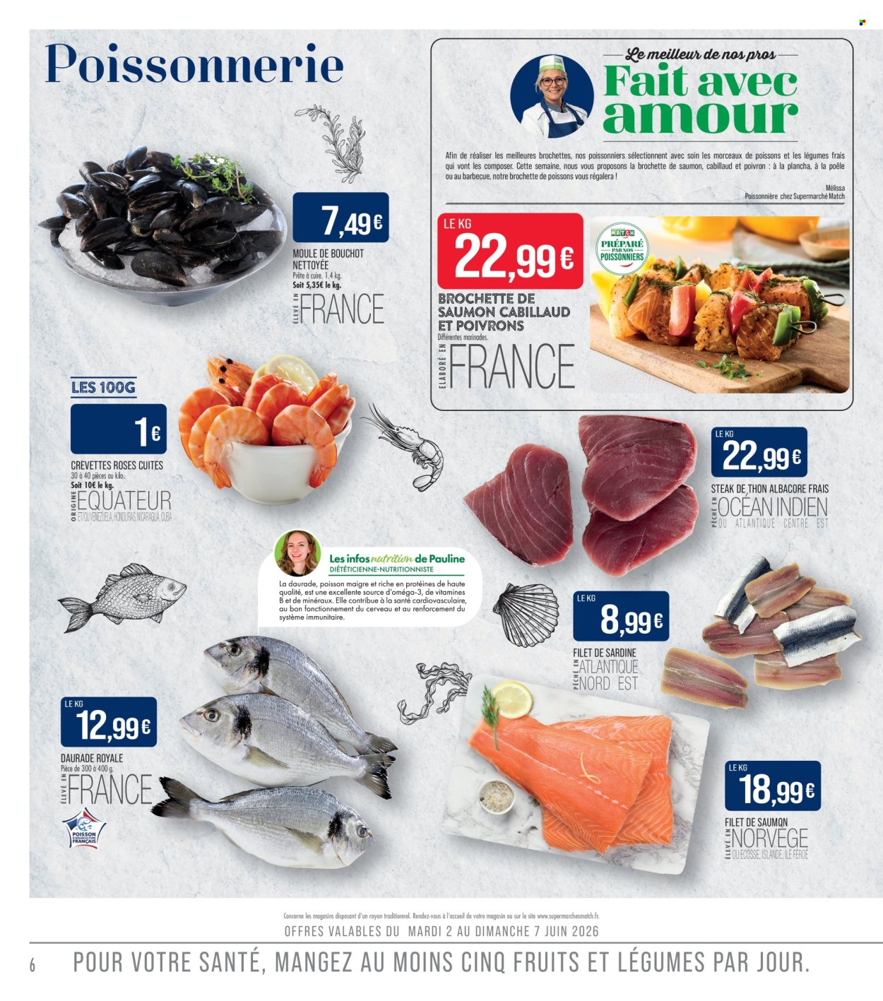 Catalogue Supermarché Match - 02/06/2026 - 14/06/2026. Page 6