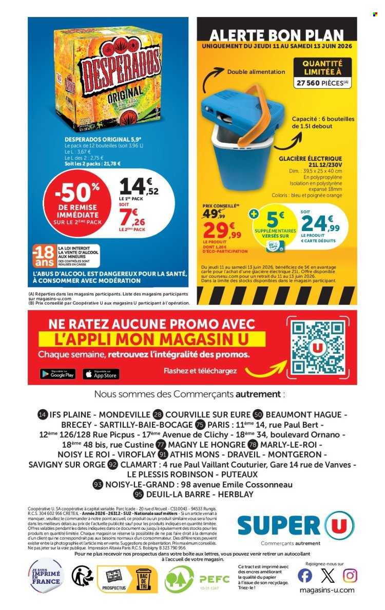 Catalogue SUPER U - 09/06/2026 - 21/06/2026. Page 28