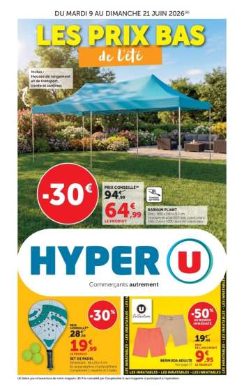 Catalogue HYPER U - 09/06/2026 - 21/06/2026.