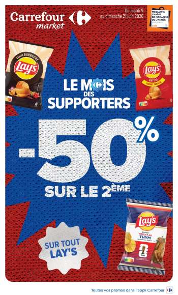 Catalogue Carrefour Market - 09/06/2026 - 21/06/2026.