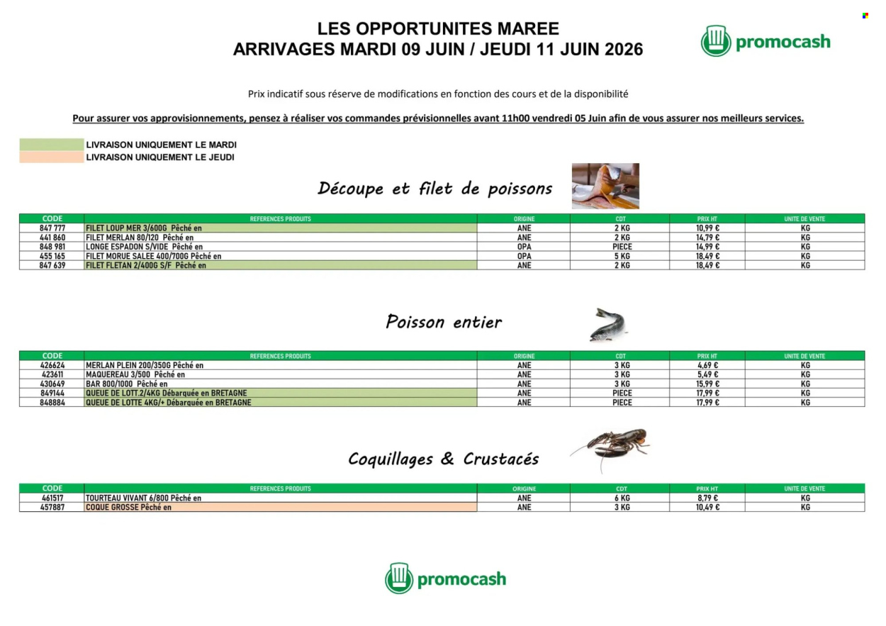 Catalogue Promocash - 09/06/2026 - 11/06/2026. Page 1