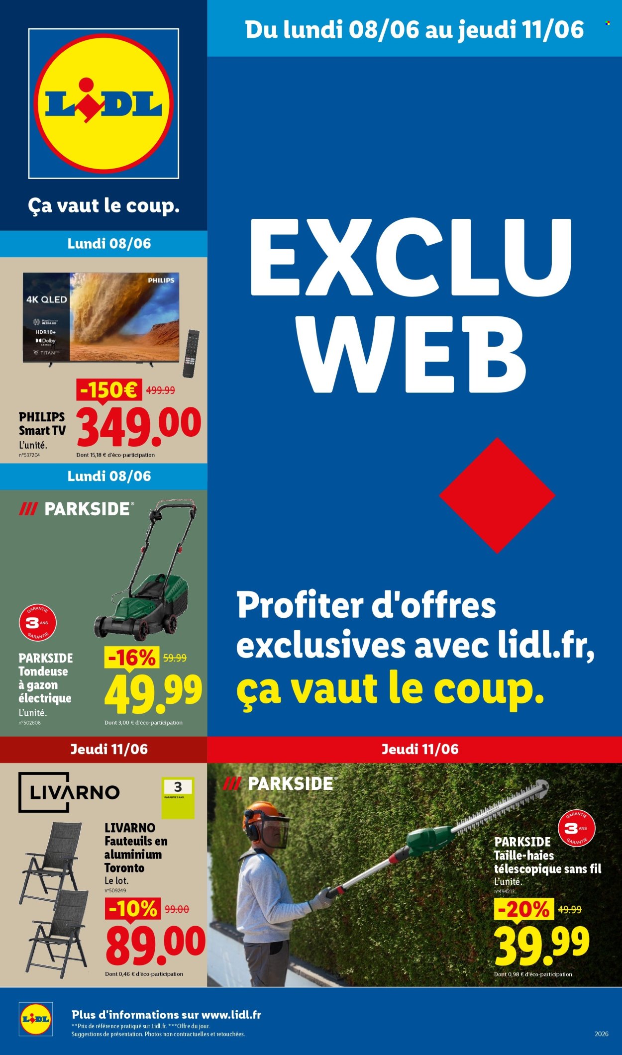 Catalogue Lidl - 08/06/2026 - 11/06/2026. Page 1
