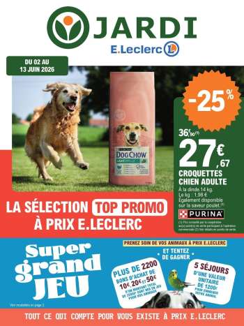 Catalogue E.Leclerc - 02/06/2026 - 13/06/2026.