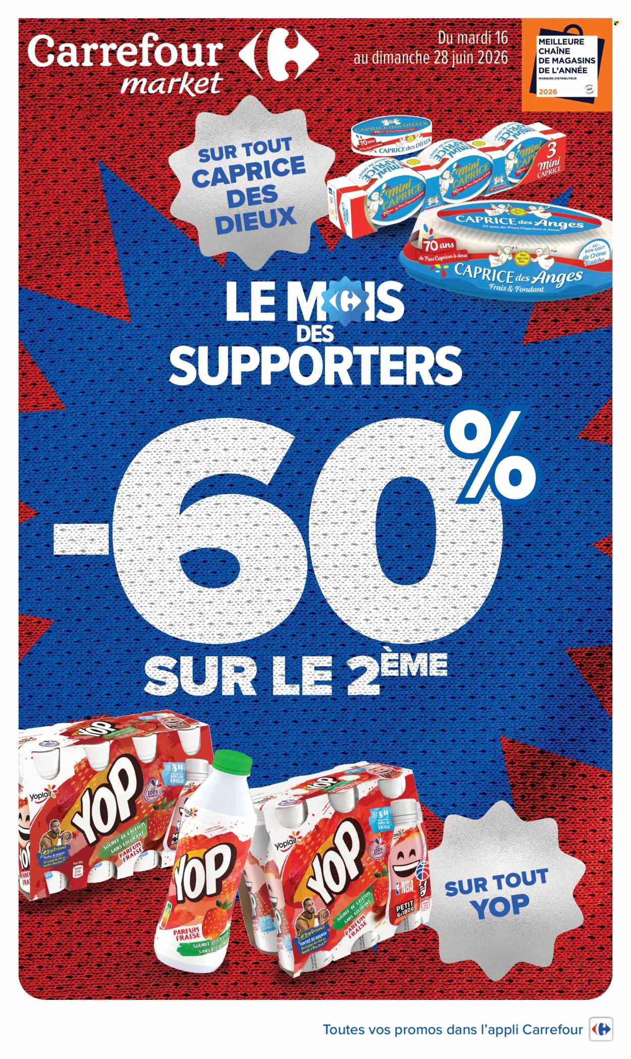 Catalogue Carrefour Market - 16/06/2026 - 28/06/2026. Page 1