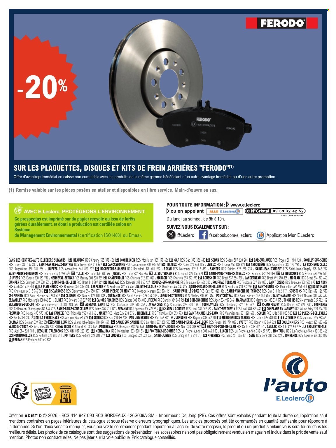 Catalogue E.Leclerc - 16/06/2026 - 18/07/2026. Page 20