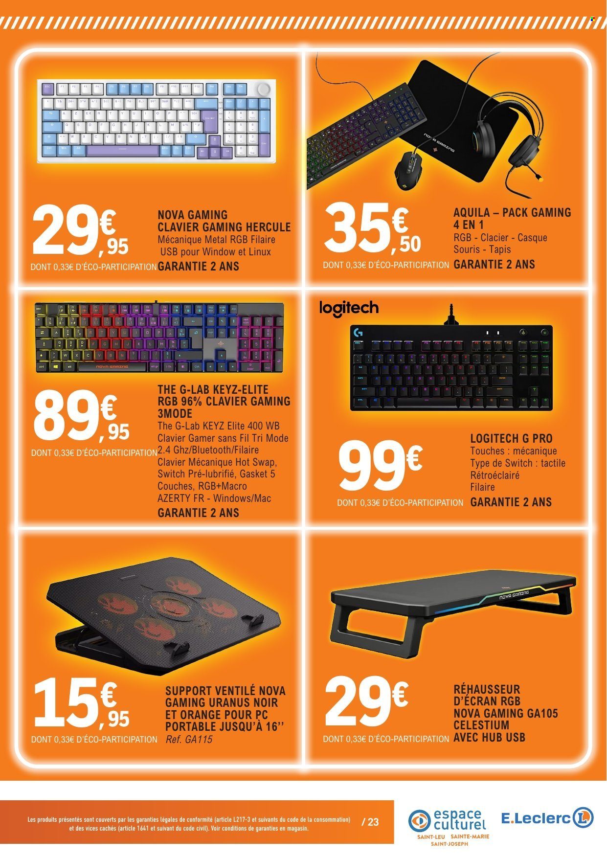 Catalogue E.Leclerc - 16/06/2026 - 28/06/2026. Page 23