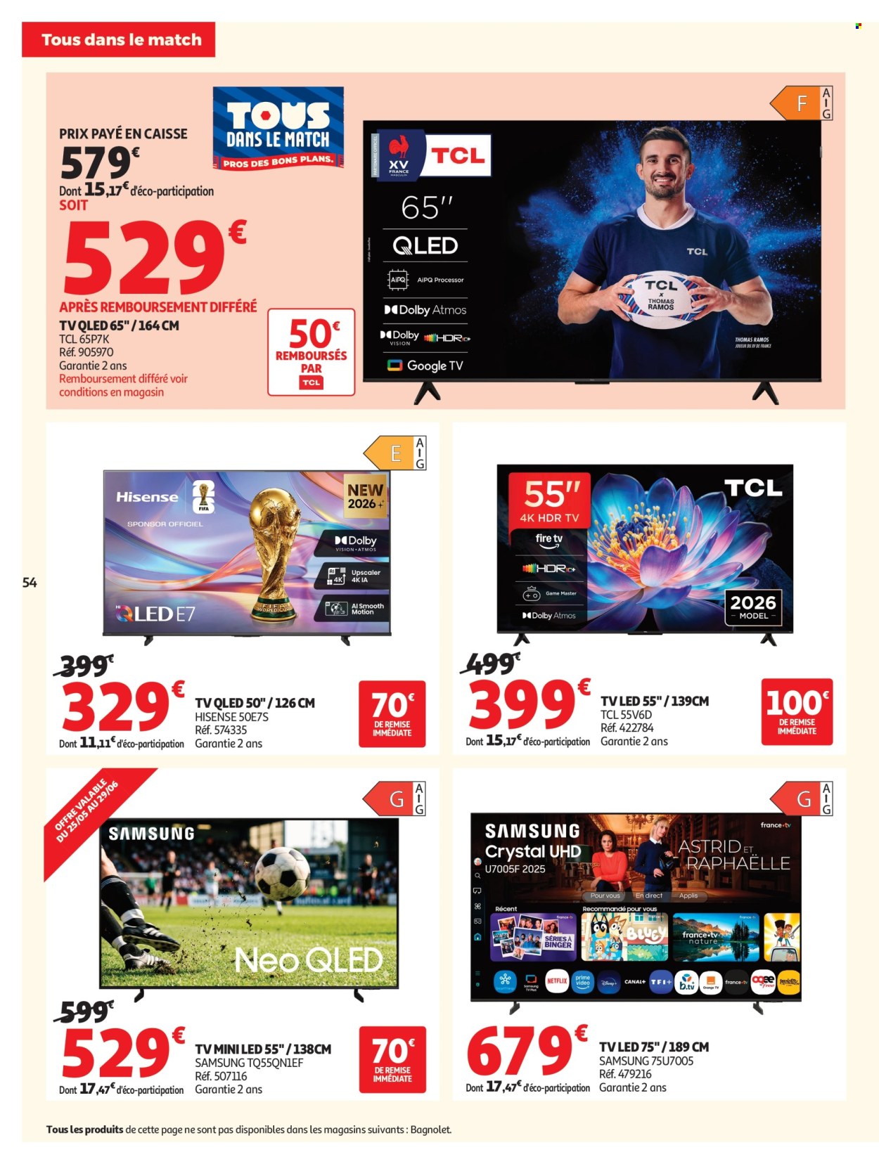 Catalogue Auchan - 16/06/2026 - 28/06/2026. Page 54