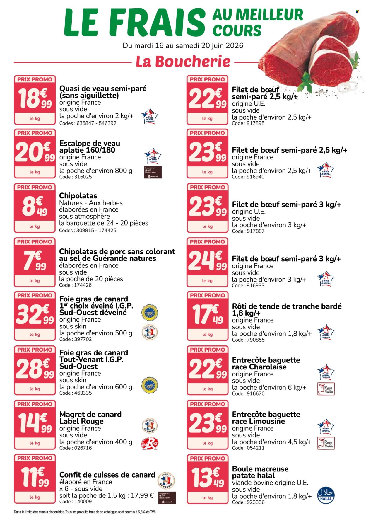 Catalogue Promocash - 16/06/2026 - 20/06/2026. Page 1