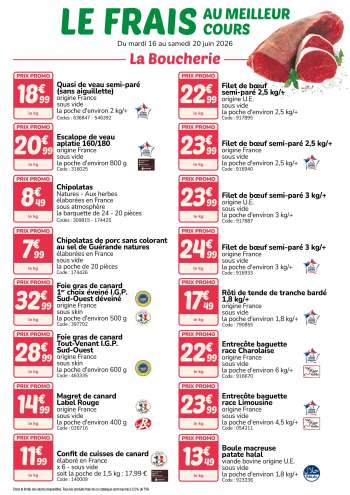Catalogue Promocash - 16/06/2026 - 20/06/2026.