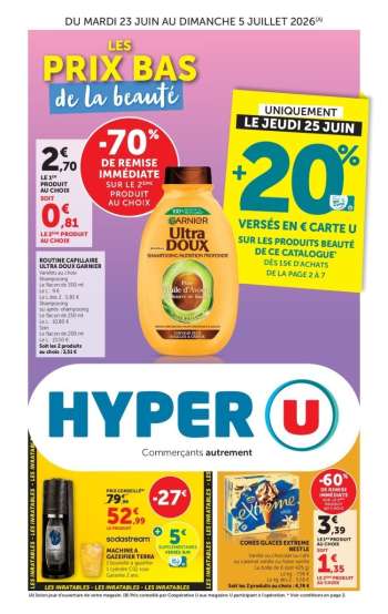 Catalogue HYPER U - 23/06/2026 - 05/07/2026.