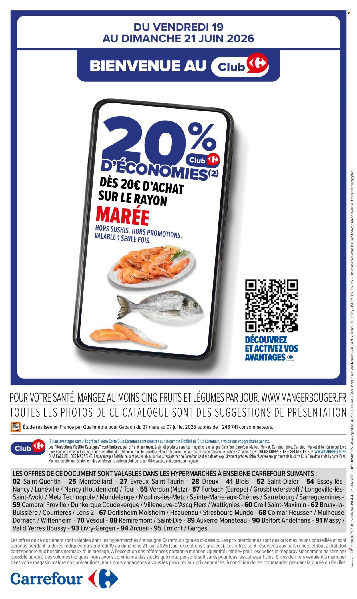 Catalogue Carrefour Hypermarchés - 19/06/2026 - 21/06/2026. Page 3