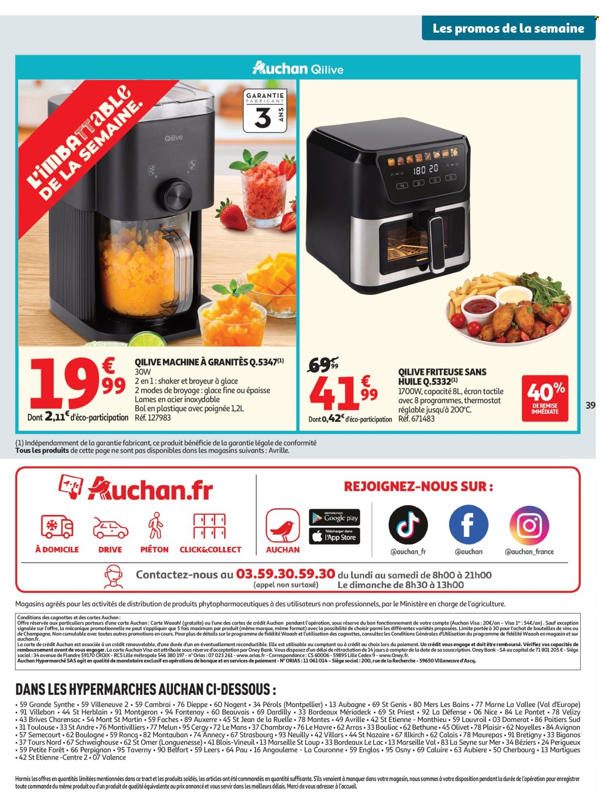 Catalogue Auchan - 23/06/2026 - 05/07/2026. Page 39