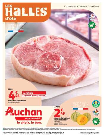 Catalogue Auchan - 23/06/2026 - 27/06/2026.