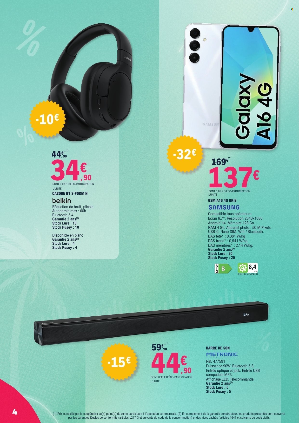 Catalogue E.Leclerc - 24/06/2026 - 21/07/2026. Page 4